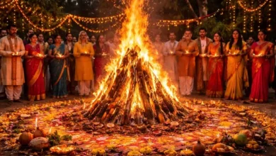Holika Dahan 2026 : कब है होलिका दहन 2 या 3 मार्च, जानें सही तारीख, महत्व और मुहूर्त