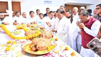 मुख्यमंत्री ने ‘सतनाम सद्भाव पदयात्रा’ का किया शुभारंभ, पवित्र जैतखाम की पूजा-अर्चना कर प्रदेशवासियों की सुख समृद्धि के लिए की कामना