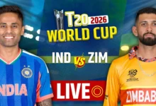 T20 विश्व कप 2026: चेन्नई में रन बरसे, जिम्बाब्वे पर भारत की मजबूत पकड़
