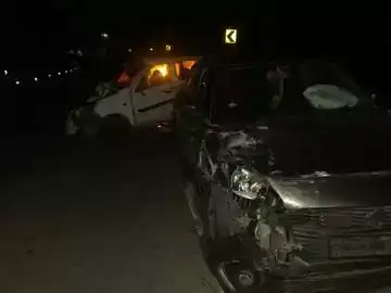 कोरबा: नेशनल हाईवे पर भीषण सड़क हादसा, दो की मौत, पांच घायल