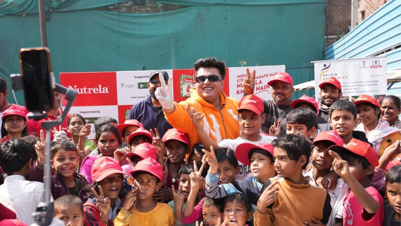 दिल्ली-NCR की 52 झुग्गियों में प्रोटीन युक्त भोजन का वितरण, Nutrela का बड़ा सामाजिक अभियान