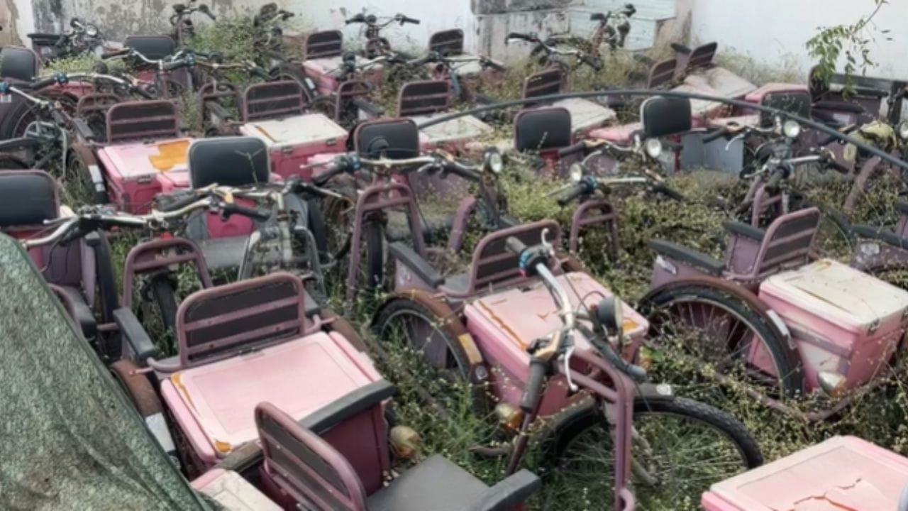 बंदरों ने सीट फाड़ी, बैटरी निकाल ले गए चोर… दिव्यांगों के लिए आई ट्राई साइकिलों का ये हाल, 2 साल में बांट ही नहीं पाए