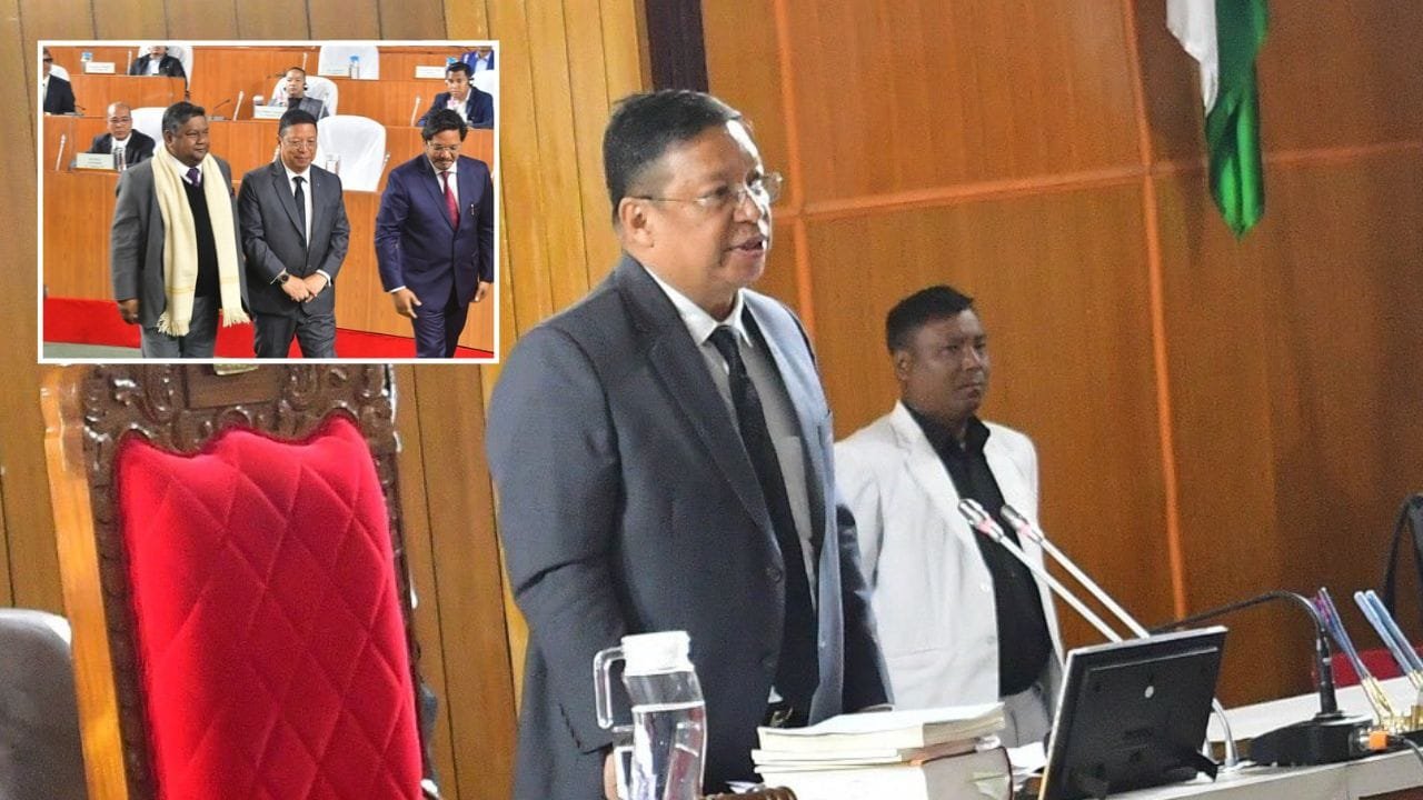 मेघायल विधानसभा के अंदर विधायक ने बनाया अपना वीडियो..स्पीकर ने सब पर लगा दिया बैन