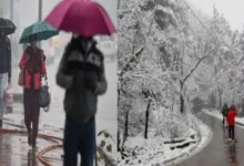 कहीं धूप तो कहीं बर्फबारी: देश के 9 राज्यों में बदलेगा मौसम ,चार दिन तक बारिश का अलर्ट