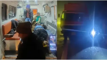 Accident : यमुना एक्सप्रेसवे पर दर्दनाक हादसा, तेज रफ्तार कंटेनर ने यात्रियों को कुचला, 6 की मौत