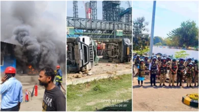 अडाणी पावर प्लांट में श्रमिक की मौत के बाद हिंसा, आगजनी और तोड़फोड़