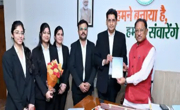 GSTSaar ऐप लॉन्च, मुख्यमंत्री ने किया विमोचन:AI चैटबॉट समेत कई उपयोगी फीचर्स, एडवोकेट विवेक सारस्वत बोले- जीएसटी से जुड़ी कानूनी जानकारियां मिलेंगी