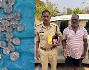 34 नग हीरे को खपाने छत्तीसगढ़ में ढूंढ रहा था ग्राहक, ओडिशा के तस्कर को पुलिस ने किया गिरफ्ता