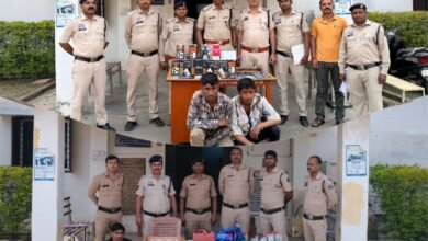 सूरजपुर पुलिस का ताबड़तोड़ एक्शन: लाखों रुपये का सामान और 27 मोबाइल बरामद, 3 गिरफ्तार