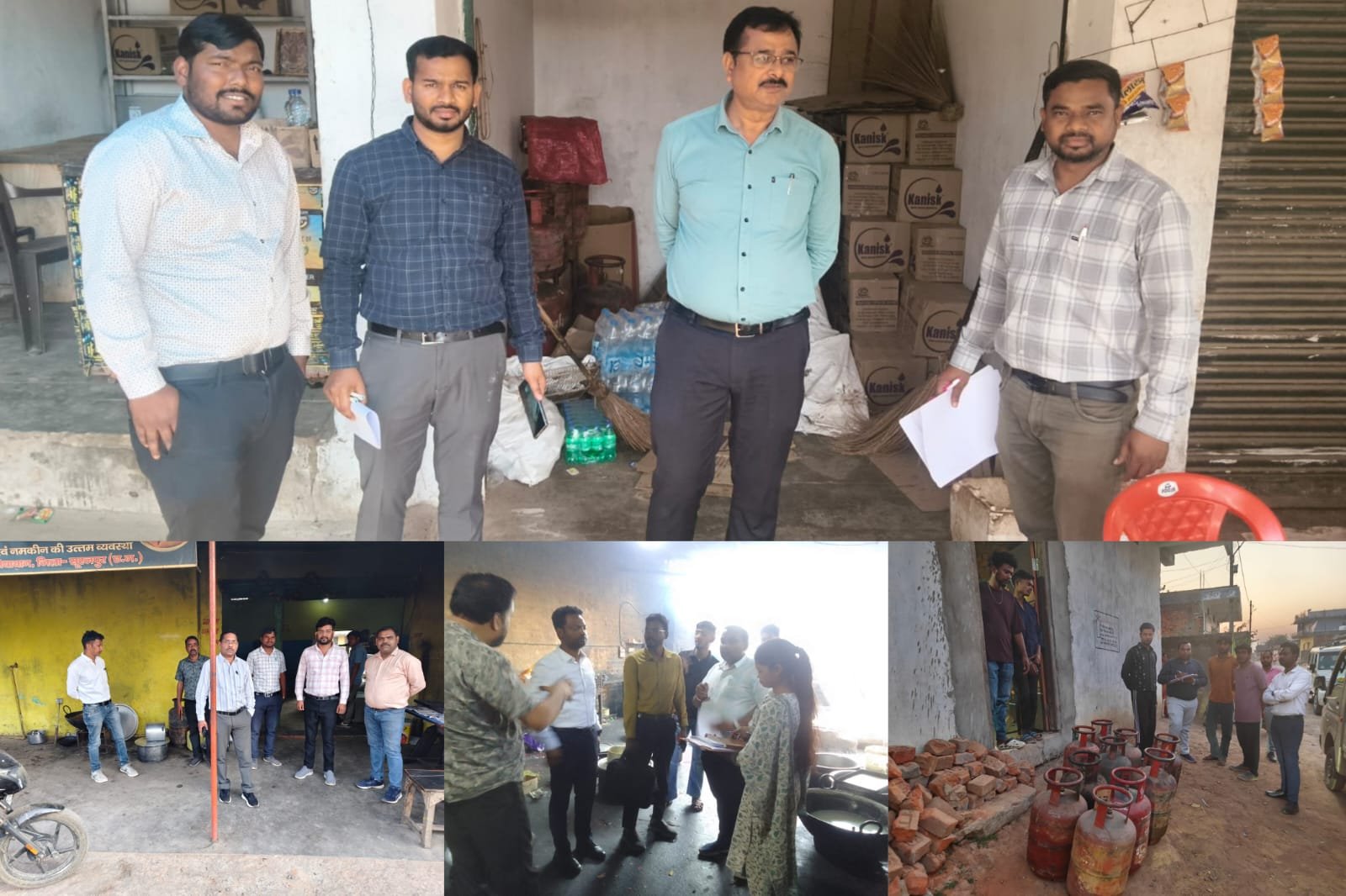 सूरजपुर-प्रतापपुर में घरेलू गैस के अवैध उपयोग पर सख्ती, 30 से अधिक सिलेंडर जब्त; कारोबारियों में हड़कंप
