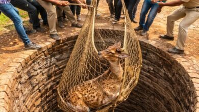 धमतरी: सूखे कुएं में गिरा चीतल, ग्रामीणों और वन विभाग ने 25 फीट गहराई से सुरक्षित निकाला धमतरी: सूखे कुएं में गिरा चीतल, ग्रामीणों और वन विभाग ने 25 फीट गहराई से सुरक्षित निकाला