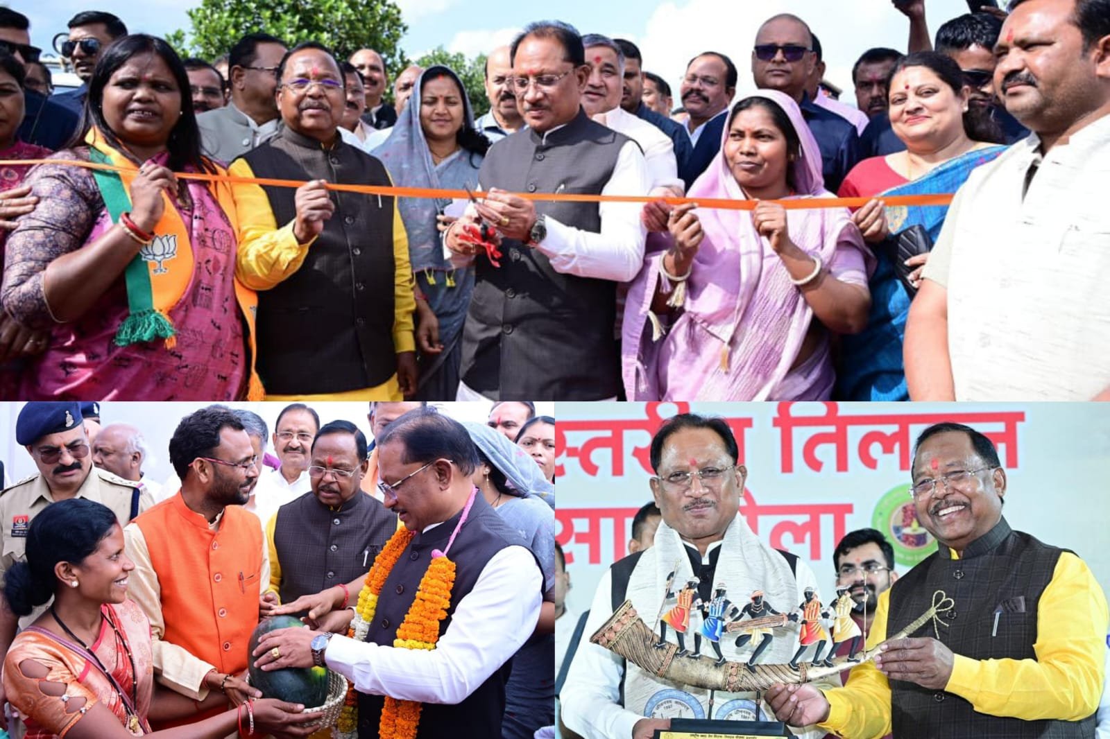 अंबिकापुर में राज्य स्तरीय तिलहन किसान मेले का शुभारंभ, सीएम विष्णु देव साय की बड़ी घोषणाएं, तिलहन उत्पादन बढ़ाने पर जोर