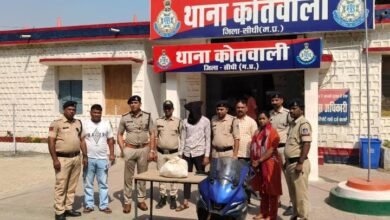 सीधी पुलिस का बड़ा एक्शन, नशीली कफ सिरप के साथ तस्कर गिरफ्तार, 1.58 लाख का माल जब्त”