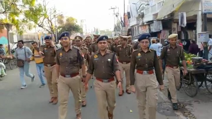 उत्तर प्रदेश: होली पर निकलने वाली राम बारात को लेकर प्रशासन अलर्ट: ड्रोन से निगरानी, भारी पुलिस बल तैनात