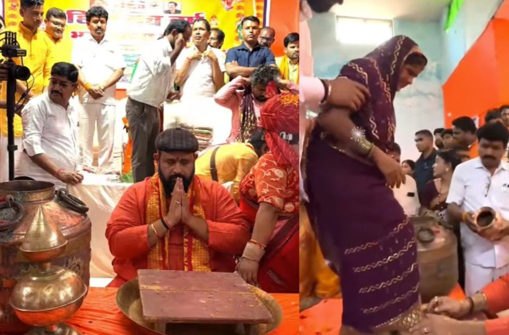 610 धर्मांतरित लोगों की सामूहिक घर वापसी, मंदिर में पूजा के बाद अपनाया सनातन धर्म
