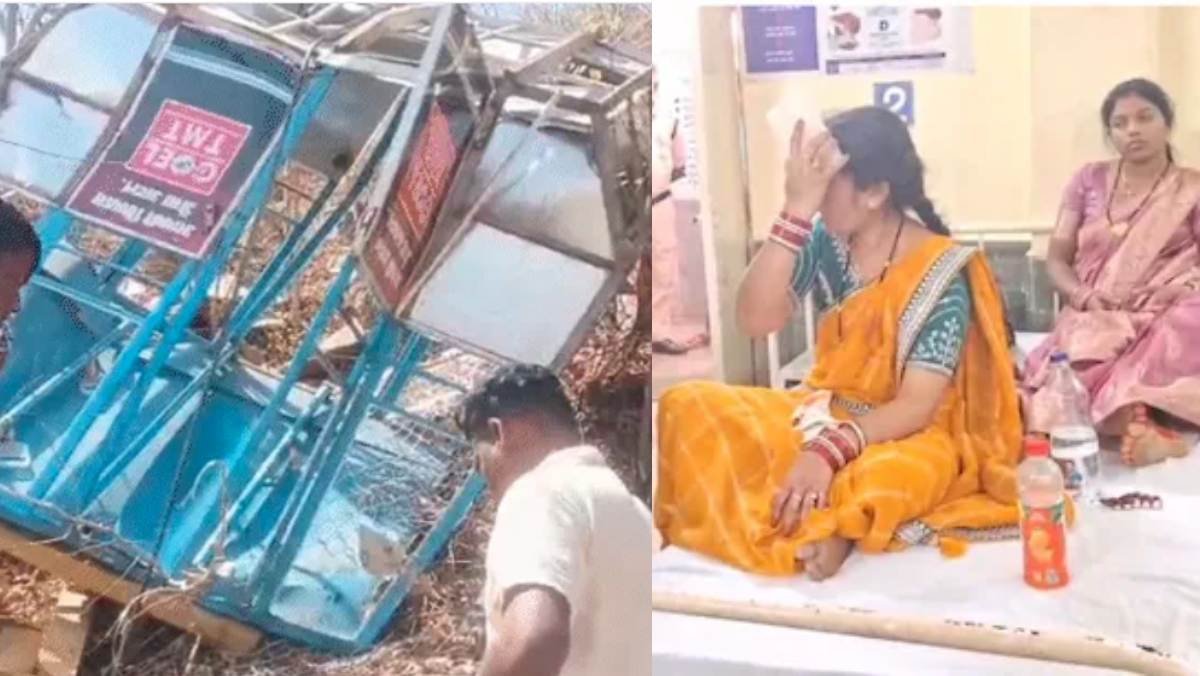 खल्लारी मंदिर रोप-वे हादसा अपडेट: रायपुर निवासी एक महिला की मौत, 16 में से 4 गंभीर घायल जिला अस्पताल रेफर