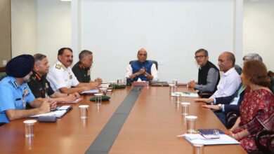 पश्चिम एशिया संकट पर भारत सतर्क: राजनाथ सिंह की अगुवाई में उच्चस्तरीय समिति गठित