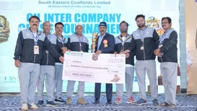 एसईसीएल में कोल इंडिया अंतर-कंपनी शतरंज प्रतियोगिता 2025–26 का समापन