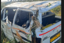 बहराइच: रिठौड़ा ग्राम के पास भीषण सड़क दुर्घटना, मैजिक के उड़े परखच्चे; दरोगा सहित 7 घायल