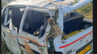 बहराइच: रिठौड़ा ग्राम के पास भीषण सड़क दुर्घटना, मैजिक के उड़े परखच्चे; दरोगा सहित 7 घायल बहराइच: रिठौड़ा ग्राम के पास भीषण सड़क दुर्घटना, मैजिक के उड़े परखच्चे; दरोगा सहित 7 घायल