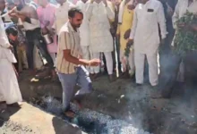 होली पर आस्था का अग्नि-पथ: आगर मालवा के लिंगोड़ा गांव में जलते अंगारों पर चलते श्रद्धालु