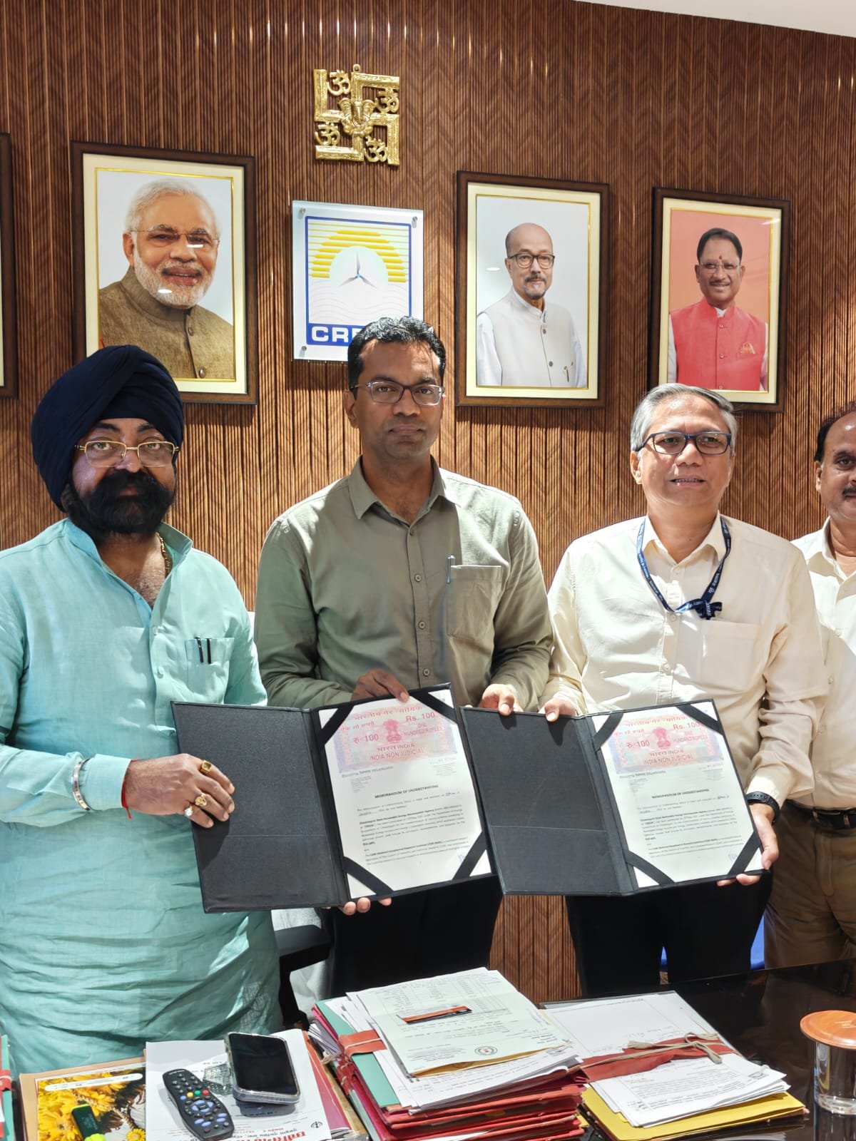 छत्तीसगढ़ में पहली बार भू-तापीय ऊर्जा अध्ययन के लिए क्रेडा और CSIR–NGRI ने एमओयू किया
