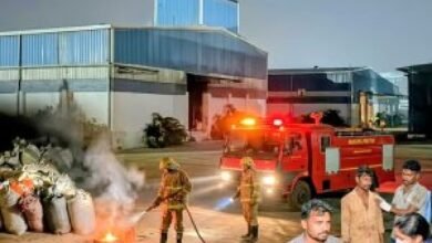 धमतरी: वेल्डिंग के दौरान भड़की आग, तीन श्रमिक झुलसे; बड़ा हादसा टला