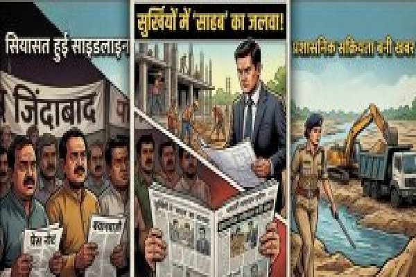 सियासत साइडलाइन, सुर्खियों में ‘साहब’: अखबारों में बदलती तस्वीर पर चर्चा तेज, छत्तीसगढ़ में अब नेताजी नहीं, ‘साहब’ की धाक!