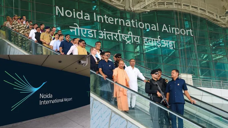 नोएडा हवाई अड्डे के पहले चरण का कल हाई‑टेक उद्घाटन, आधुनिक एयरफील्ड और मॉर्डन नेविगेशन सिस्टम पर नज़र नोएडा हवाई अड्डे के पहले चरण का कल हाई‑टेक उद्घाटन, आधुनिक एयरफील्ड और मॉर्डन नेविगेशन सिस्टम पर नज़र