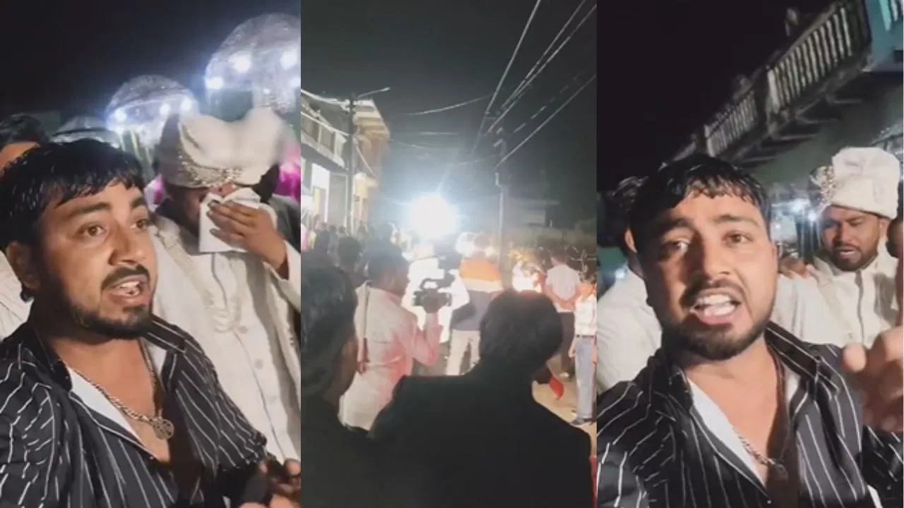 बारात में बंद हुआ DJ तो फूट-फूटकर रोने लगा दूल्हा video वायरल