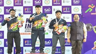 8 गोल्ड, 3 सिल्वर और 1 ब्रॉन्ज के साथ टॉप पर कर्नाटक, 6वें पायदान पर मेजबान छत्तीसगढ़, जानें अब तक कौन कितना मेडल जीत चुके…