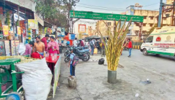 अवैध पार्किंग और ठेले से शहर में जाम, नो वेंडिंग-नो पार्किंग योजना अब तक लागू नहीं