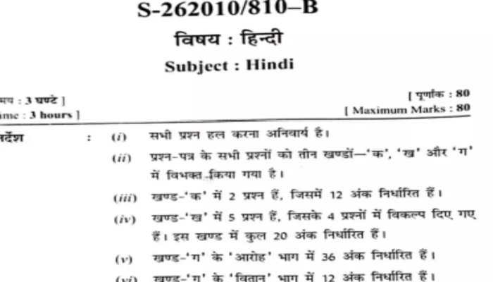 12वीं बोर्ड हिंदी पेपर लीक: एग्जाम से 10 घंटे पहले टेलीग्राम पर हुआ वायरल