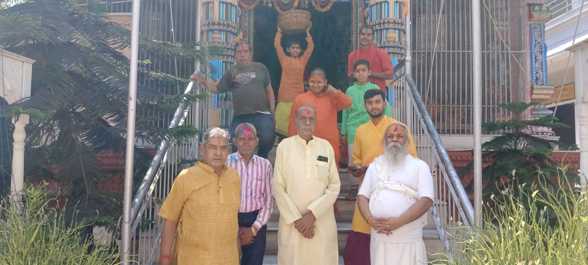 श्री जैतू साव मठ में मनाया गया होली महोत्सव,भगवान का किया गया विशेष श्रृंगार