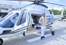 उड़ान के कुछ सेकेंड बाद हेलीकॉप्टर में धुआं, डिप्टी सीएम केशव प्रसाद मौर्य की इमरजेंसी लैंडिंग