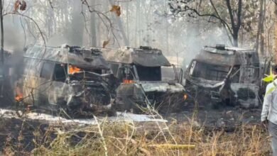 कोरबा मेडिकल कॉलेज अस्पताल परिसर में भीषण आग, कंडम एंबुलेंस समेत कई वाहन जलकर खाक