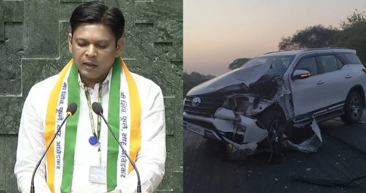 कांग्रेस सांसद सड़क हादसे में घायल, कार से जा रहे थे नागपुर एयरपोर्ट, दूसरी बार बची जान