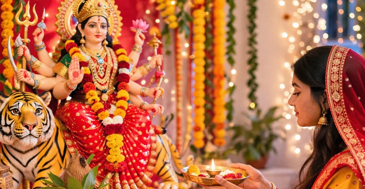 चैत्र नवरात्रि 2026: शास्त्रों के अनुसार मांसाहारी भी रख सकते हैं नवरात्रि का व्रत-जानिए नियम और उपाय।