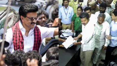 CM स्टालिन और थलापति विजय ने दाखिल किया नामांकन, जानें किन सीटों से लड़ रहे हैं चुनाव CM स्टालिन और थलापति विजय ने दाखिल किया नामांकन, जानें किन सीटों से लड़ रहे हैं चुनाव