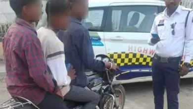 रायगढ़ में 40 नाबालिग वाहन चालक पकड़े गए, परिजनों को बुलाकर काटे गए चालान