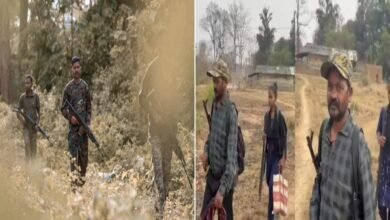 AK-47 के साथ कुख्यात नक्सली पापाराव का सरेंडर, बस्तर में 18 उग्रवादियों ने डाले हथियार