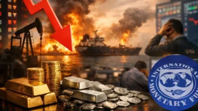 ईरान में जंग से बढ़ी महंगाई, विकास की रफ्तार धीमी: IMF ने वैश्विक चेतावनी दी ईरान में जंग से बढ़ी महंगाई, विकास की रफ्तार धीमी: IMF ने वैश्विक चेतावनी दी