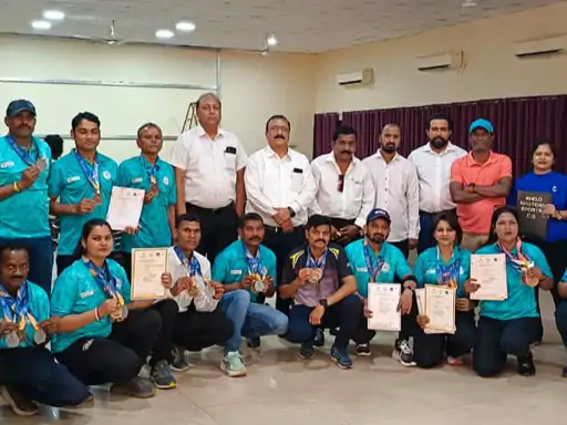खेलो मास्टर्स 5 में छत्तीसगढ़ का दबदबा: एथलेटिक्स में 82 मेडल, 10 मीटर पिस्टल में 2 स्वर्ण, खिलाड़ियों को मिला सराहना