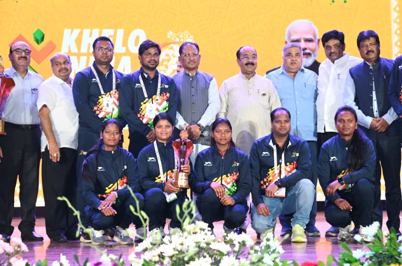 खेलो इंडिया ट्राइबल गेम्स का आयोजन जनजातीय प्रतिभाओं के लिए ऐतिहासिक और यादगार मंच – विष्णुदेव साय खेलो इंडिया ट्राइबल गेम्स का आयोजन जनजातीय प्रतिभाओं के लिए ऐतिहासिक और यादगार मंच – विष्णुदेव साय