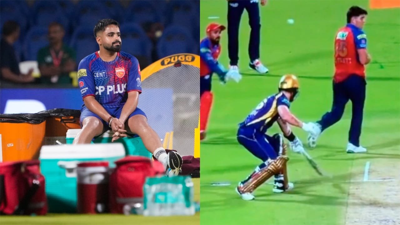 IPL 2026: KKR-PBKS मैच में मारमपिट्टी, कहर बरपाने वाले खिलाड़ी को गेंद से मारा, देखें Video