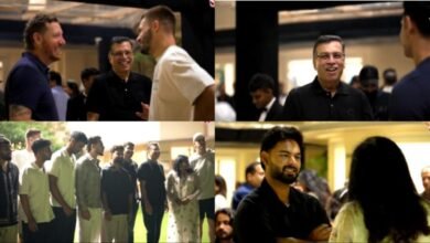 VIDEO: संजीव गोयनका ने अर्जुन तेंदुलकर के साथ लगाए ठहाके, ऋषभ पंत को गले, LSG को घर पर दी पार्टी