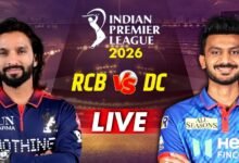 IPL 2026 RCB vs DC Live Score: चिन्नास्वामी में बेंगलुरु का 100वां मैच, दिल्ली से होगी टक्कर