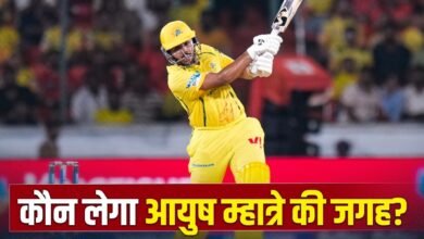 Ayush Mhatre: आयुष म्हात्रे IPL 2026 से बाहर, एक टी20 मैच में 21 छक्के मारने वाला खिलाड़ी ले सकता है जगह