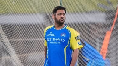 VIDEO: एमएस धोनी के सामने ऐसी गलती! CSK के खिलाड़ी को प्रैक्टिस में मिला बड़ा सबक