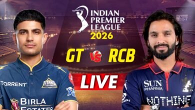 IPL 2026 GT vs RCB Live Score: गुजरात टाइटंस ने टॉस जीता, बेंगलुरु करेगी पहले बल्लेबाजी
